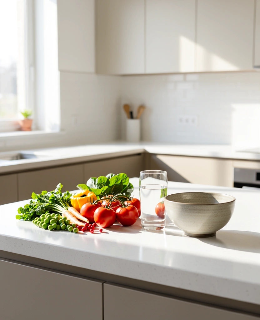 Frische gesunde Lebensmittel bei NutriCoach Haus